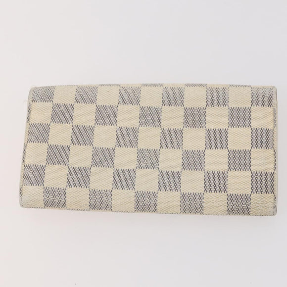 LOUIS VUITTON Monogram Vernis Azur Epi Wallet 4 Set Blue LV Auth BA12177