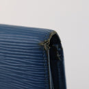 LOUIS VUITTON Monogram Vernis Azur Epi Wallet 4 Set Blue LV Auth BA12177-28