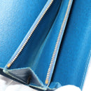 LOUIS VUITTON Monogram Vernis Azur Epi Wallet 4 Set Blue LV Auth BA12177-8