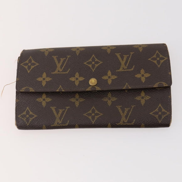 LOUIS VUITTON Monogram Wallet 5 Set LV Auth BA12178