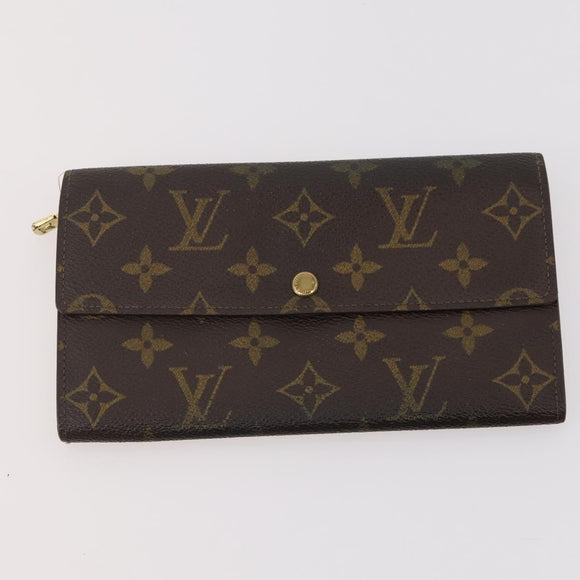 LOUIS VUITTON Monogram Wallet 5 Set LV Auth BA12178