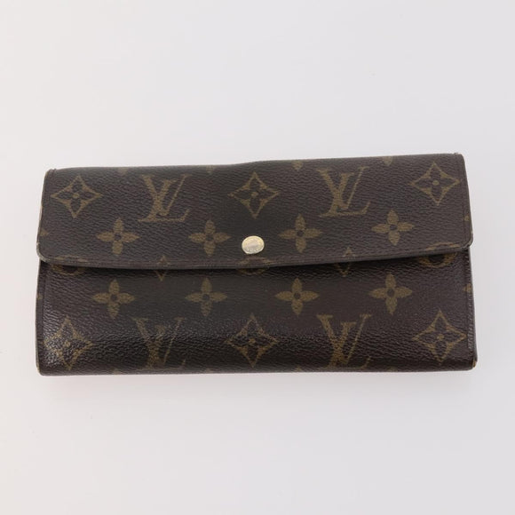 LOUIS VUITTON Monogram Wallet 5 Set LV Auth BA12178