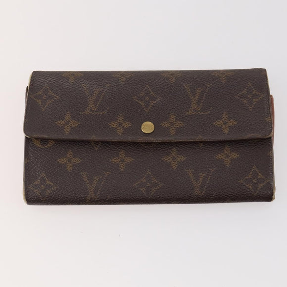 LOUIS VUITTON Monogram Wallet 5 Set LV Auth BA12178