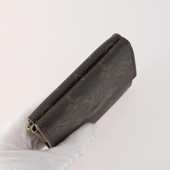 LOUIS VUITTON Monogram Wallet 5 Set LV Auth BA12179