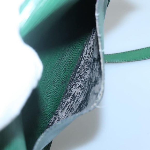 LOUIS VUITTON Epi Saint Cloud GM Shoulder Bag Green M52194 LV Auth BA1218