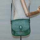 LOUIS VUITTON Epi Saint Cloud GM Shoulder Bag Green M52194 LV Auth BA1218-25