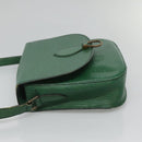 LOUIS VUITTON Epi Saint Cloud GM Shoulder Bag Green M52194 LV Auth BA1218-4