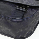 GUCCI GG Implementation Shoulder Bag PVC Purple Silver 201732 Auth BA12180-10