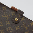 LOUIS VUITTON Monogram Agenda MM Day Planner Cover R20105 LV Auth BA12183A-17
