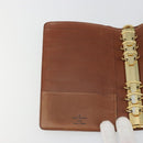 LOUIS VUITTON Monogram Agenda MM Day Planner Cover R20105 LV Auth BA12183A-19