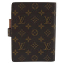 LOUIS VUITTON Monogram Agenda MM Day Planner Cover R20105 LV Auth BA12183A-2