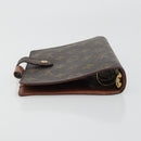 LOUIS VUITTON Monogram Agenda MM Day Planner Cover R20105 LV Auth BA12183A-5
