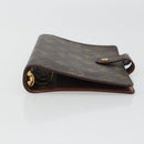 LOUIS VUITTON Monogram Agenda MM Day Planner Cover R20105 LV Auth BA12183A-6
