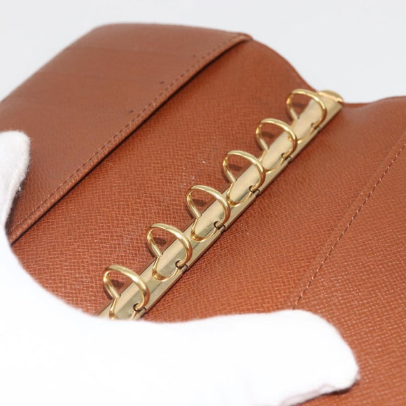 LOUIS VUITTON Monogram Agenda PM Day Planner Cover R20005 LV Auth BA12184A