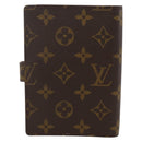 LOUIS VUITTON Monogram Agenda PM Day Planner Cover R20005 LV Auth BA12184A-2