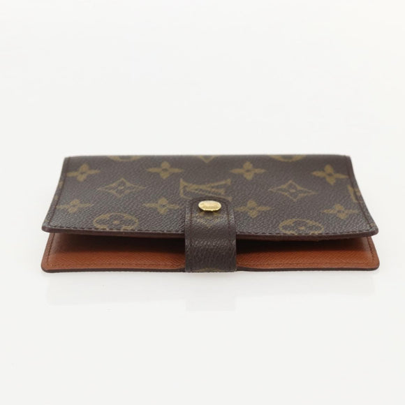 LOUIS VUITTON Monogram Agenda PM Day Planner Cover R20005 LV Auth BA12184A