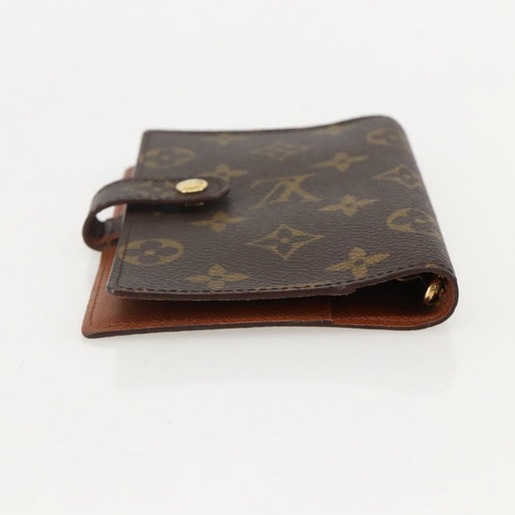 LOUIS VUITTON Monogram Agenda PM Day Planner Cover R20005 LV Auth BA12184A