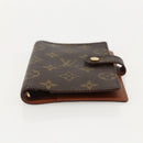 LOUIS VUITTON Monogram Agenda PM Day Planner Cover R20005 LV Auth BA12184A-6