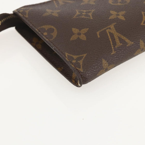 LOUIS VUITTON Monogram Bucket PM Accessory Pouch LV Auth BA12185