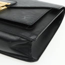 LOUIS VUITTON Epi Monceau 28 Hand Bag Black M52122 LV Auth BA12216-8