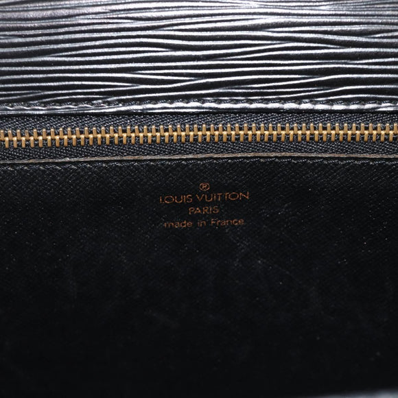 LOUIS VUITTON Epi Monceau 28 Hand Bag Black M52122 LV Auth BA12216