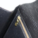 LOUIS VUITTON Epi Monceau 28 Hand Bag Black M52122 LV Auth BA12216-22