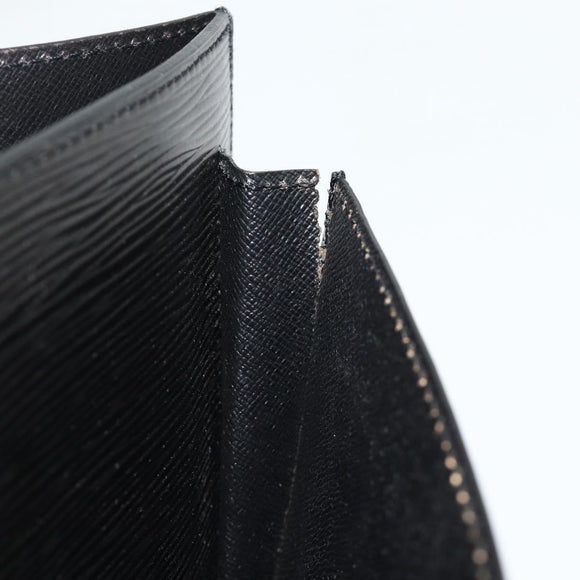 LOUIS VUITTON Epi Monceau 28 Hand Bag Black M52122 LV Auth BA12216