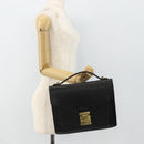 LOUIS VUITTON Epi Monceau 28 Hand Bag Black M52122 LV Auth BA12216-24