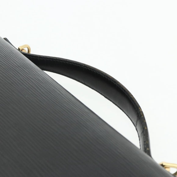 LOUIS VUITTON Epi Monceau 28 Hand Bag Black M52122 LV Auth BA12216
