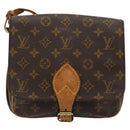 LOUIS VUITTON Monogram Cartouchiere MM Shoulder Bag M51253 LV Auth BA12218-13