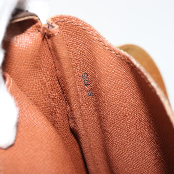 LOUIS VUITTON Monogram Cartouchiere MM Shoulder Bag M51253 LV Auth BA12218