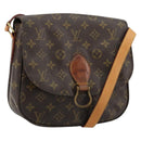 LOUIS VUITTON Monogram Saint Cloud GM Shoulder Bag M51242 LV Auth BA12220-1