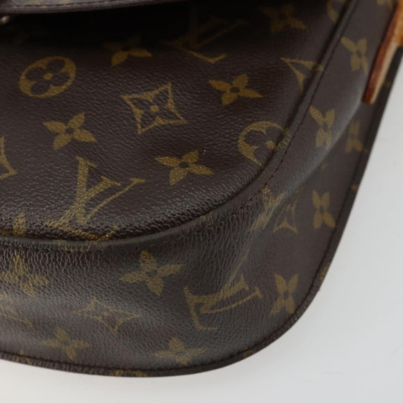LOUIS VUITTON Monogram Saint Cloud GM Shoulder Bag M51242 LV Auth BA12220