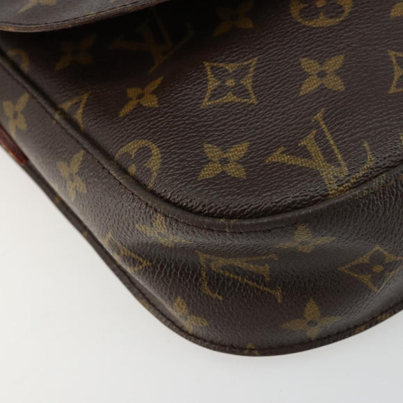 LOUIS VUITTON Monogram Saint Cloud GM Shoulder Bag M51242 LV Auth BA12220