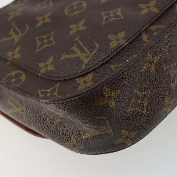 LOUIS VUITTON Monogram Saint Cloud GM Shoulder Bag M51242 LV Auth BA12220