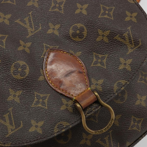 LOUIS VUITTON Monogram Saint Cloud GM Shoulder Bag M51242 LV Auth BA12220
