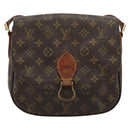 LOUIS VUITTON Monogram Saint Cloud GM Shoulder Bag M51242 LV Auth BA12220-13