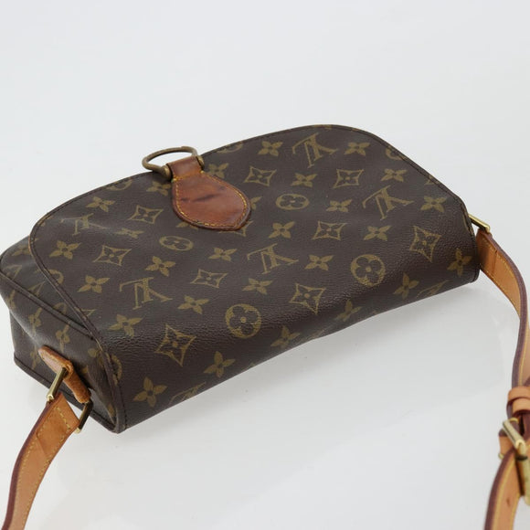 LOUIS VUITTON Monogram Saint Cloud GM Shoulder Bag M51242 LV Auth BA12220