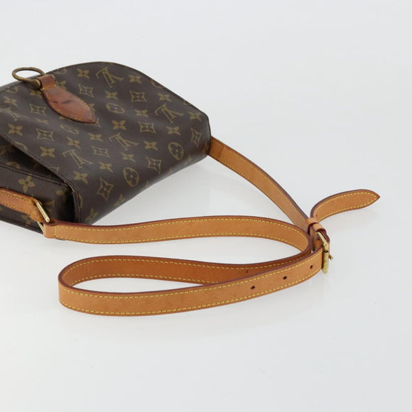 LOUIS VUITTON Monogram Saint Cloud GM Shoulder Bag M51242 LV Auth BA12220