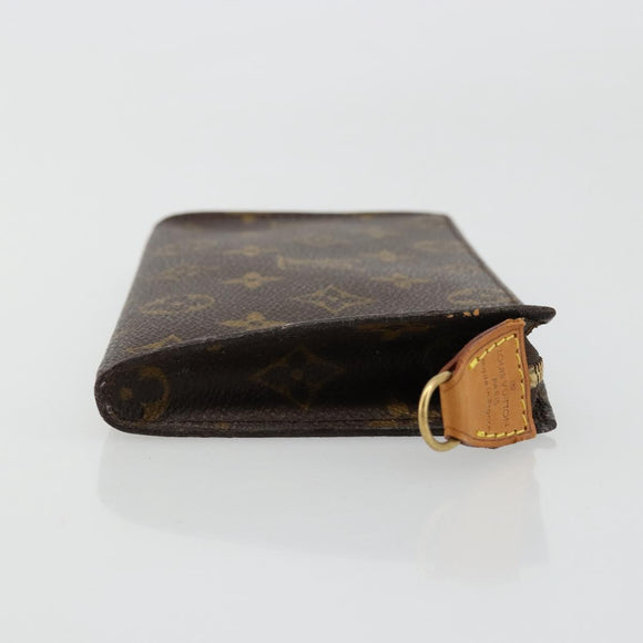LOUIS VUITTON Monogram Bucket GM Accessory Pouch LV Auth BA12224