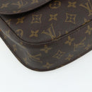 LOUIS VUITTON Monogram Saint Cloud GM Shoulder Bag M51242 LV Auth BA12226-15