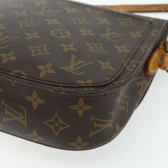 LOUIS VUITTON Monogram Saint Cloud GM Shoulder Bag M51242 LV Auth BA12226