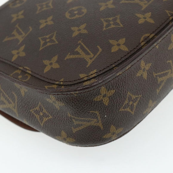 LOUIS VUITTON Monogram Saint Cloud GM Shoulder Bag M51242 LV Auth BA12226