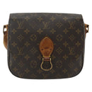 LOUIS VUITTON Monogram Saint Cloud GM Shoulder Bag M51242 LV Auth BA12226-13