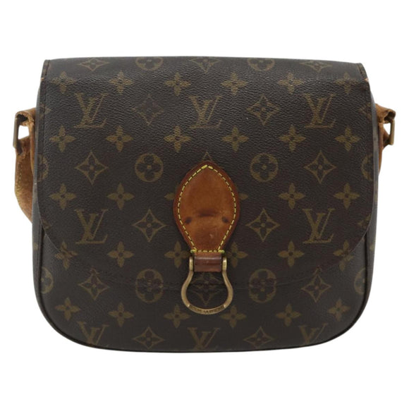 LOUIS VUITTON Monogram Saint Cloud GM Shoulder Bag M51242 LV Auth BA12226