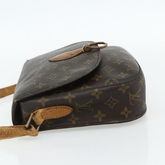 LOUIS VUITTON Monogram Saint Cloud GM Shoulder Bag M51242 LV Auth BA12226