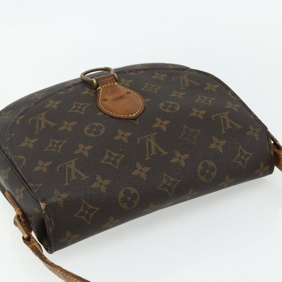 LOUIS VUITTON Monogram Saint Cloud GM Shoulder Bag M51242 LV Auth BA12226