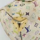 LOUIS VUITTON Monogram Multicolor Speedy 30 Bag White M92643 LV Auth BA12232-15