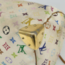 LOUIS VUITTON Monogram Multicolor Speedy 30 Bag White M92643 LV Auth BA12232-16
