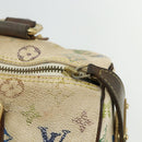 LOUIS VUITTON Monogram Multicolor Speedy 30 Bag White M92643 LV Auth BA12232-10